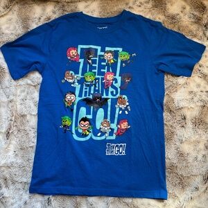 $8 when bundled -Teen Titans Go T-Shirt - Kids Large (10-12 Y) - Bundle Discount
